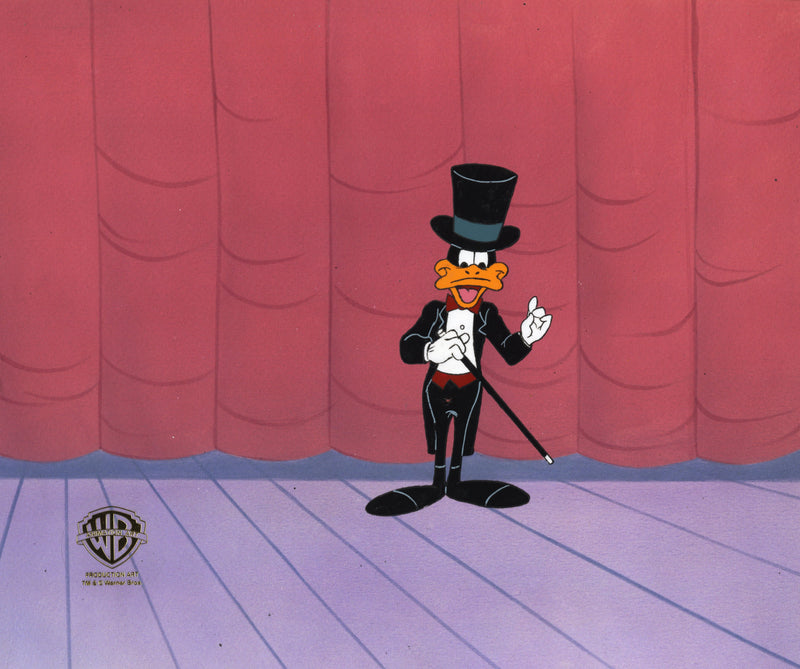 The Daffy Duck Easter Special Original Production Cel: Daffy