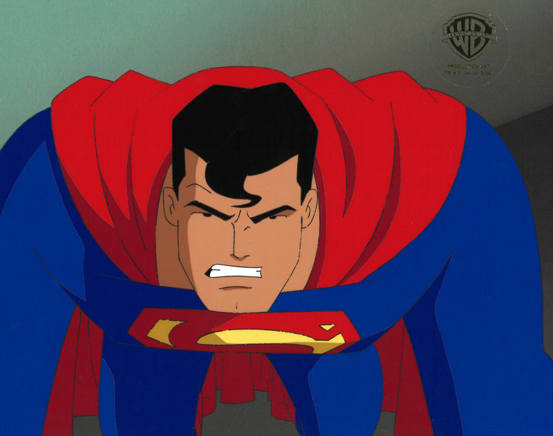 Superman The Animated Series Original Production Cel: Superman