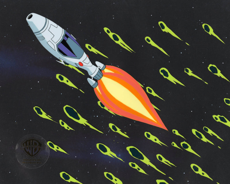 Superman The Animated Series Original Production Cel: The Last Ship