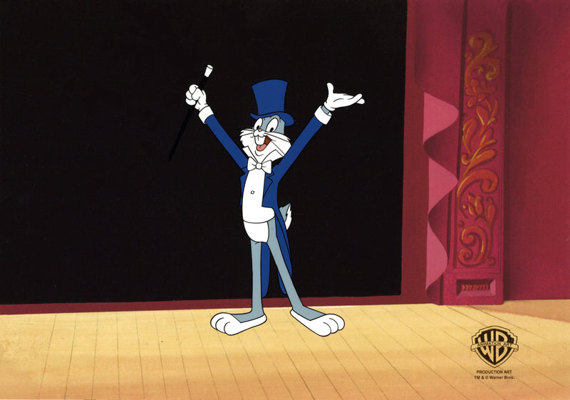 The Looney Looney Looney Bugs Bunny Movie Original Production Cel: Bugs