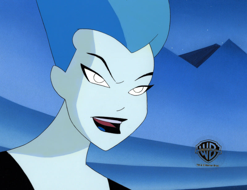 The New Batman Adventures Original Production Cel with Matching Drawing: Livewire