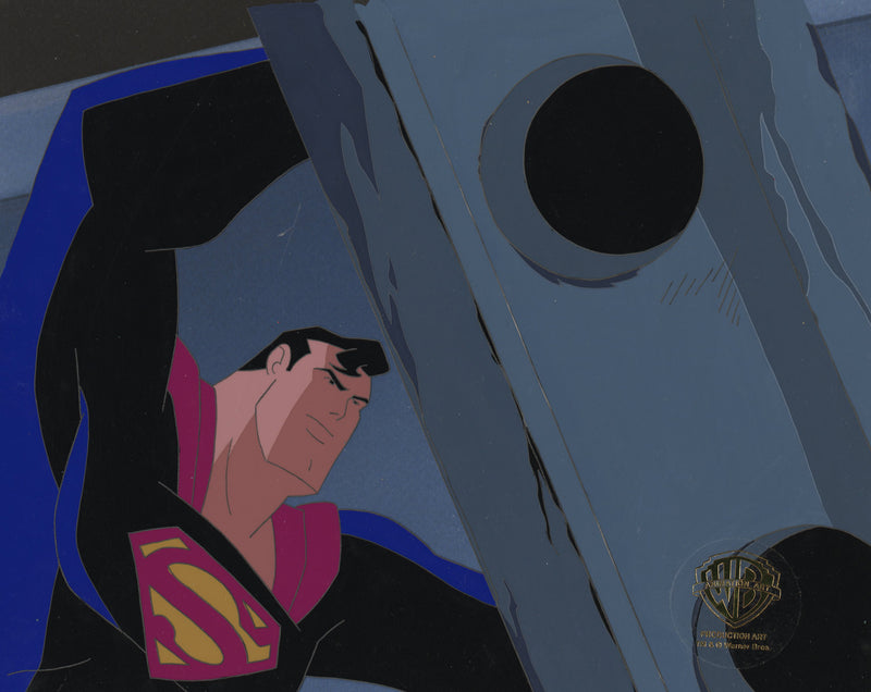 Superman the Animated Series Original Production Cel: Superman