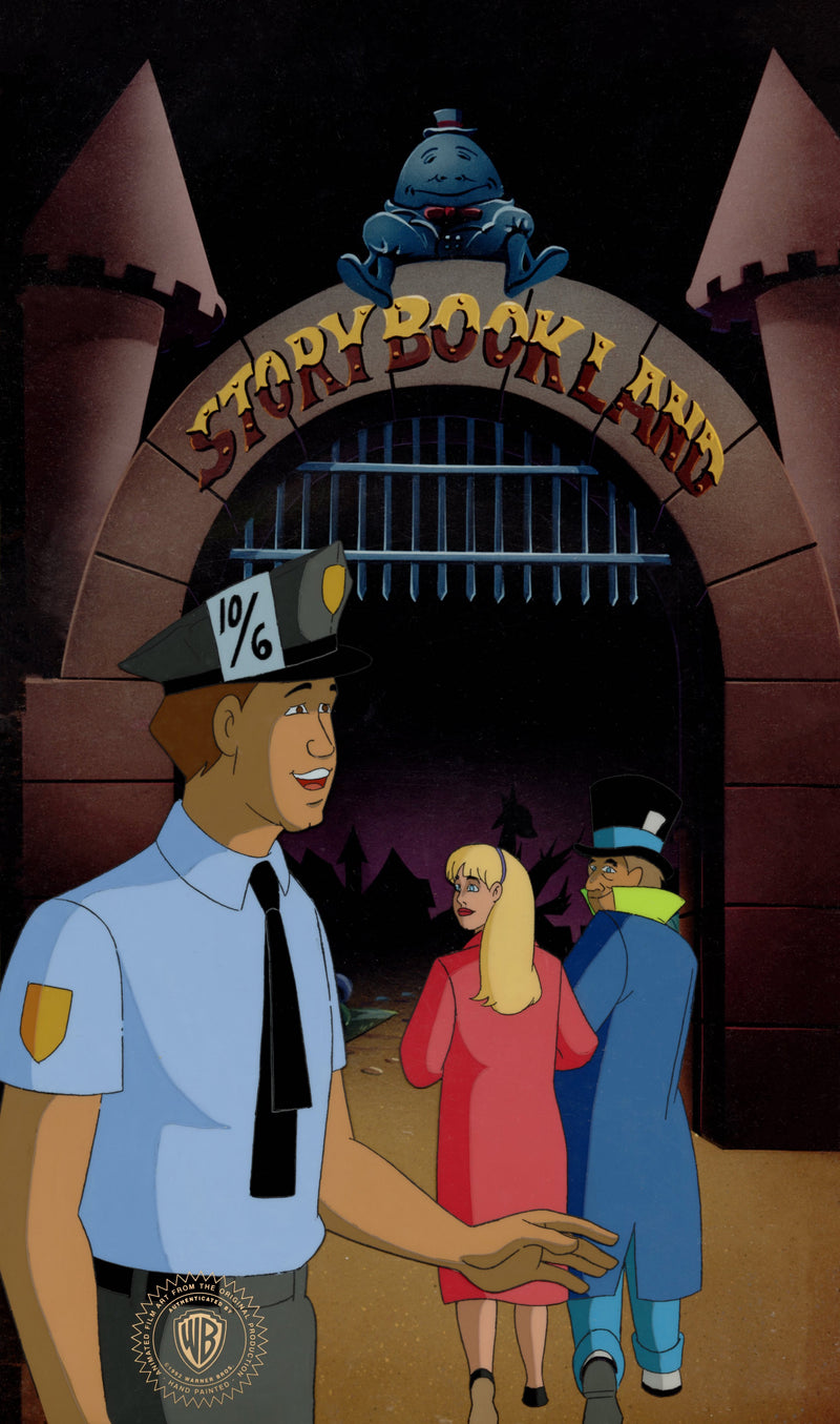 Batman The Animated Series Original Production Cel (Oversize): Mad Hatter, Alice