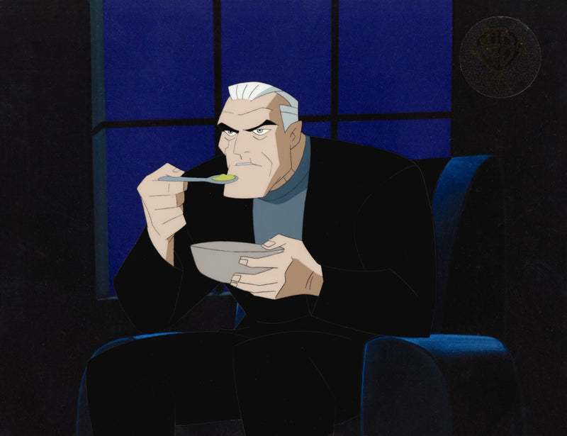 Batman Beyond Original Production Cel: Bruce Wayne