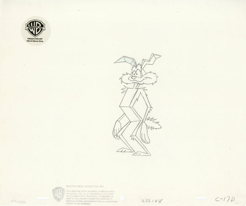 Donnelley Directory Ad "Coupons" Original Production Drawing: Wile E. Coyote